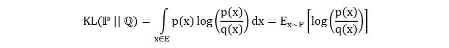KL amenable to estimation | maximum likelihood estimation 